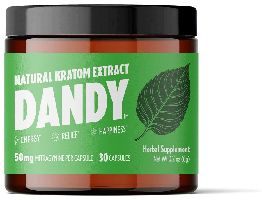 Dandy Extract Capsules 50 mg jar