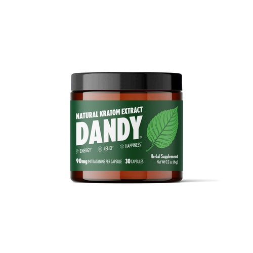 Dandy 90 mg extract capsules, 30 count jar