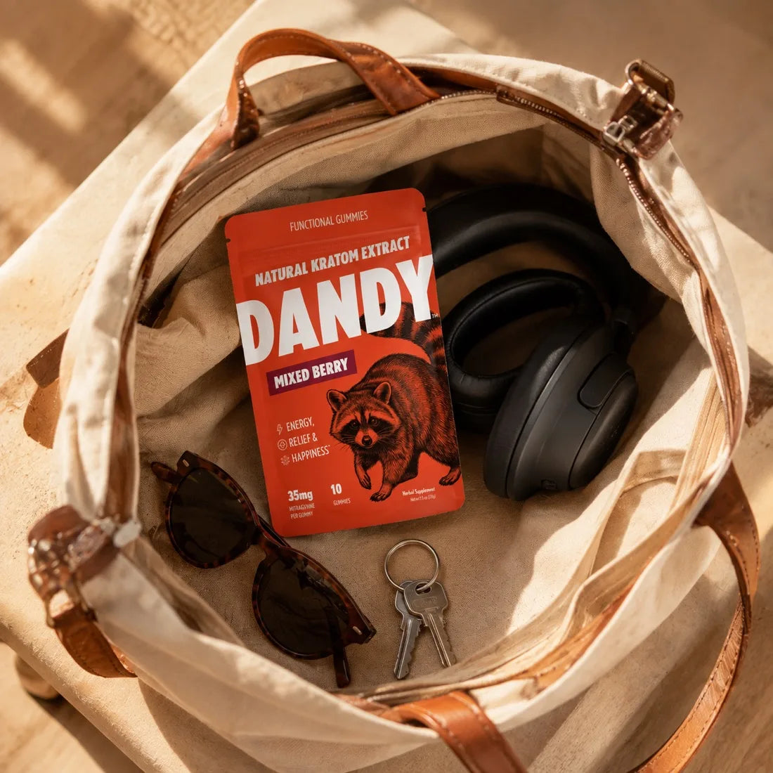 Dandy Mixed Berry Kratom Gummies
