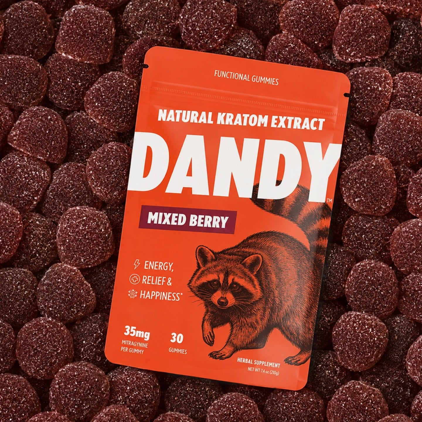 Dandy Feel-Good Kratom Leaf Gummies, gallery image 5